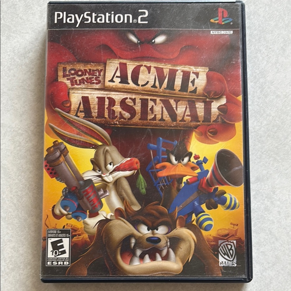 Looney Tunes Acme Arsenal PlayStation 2 Game - CIB
